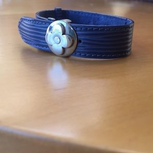 Authentic Louis Vuitton blue Lucky Flower bracelet